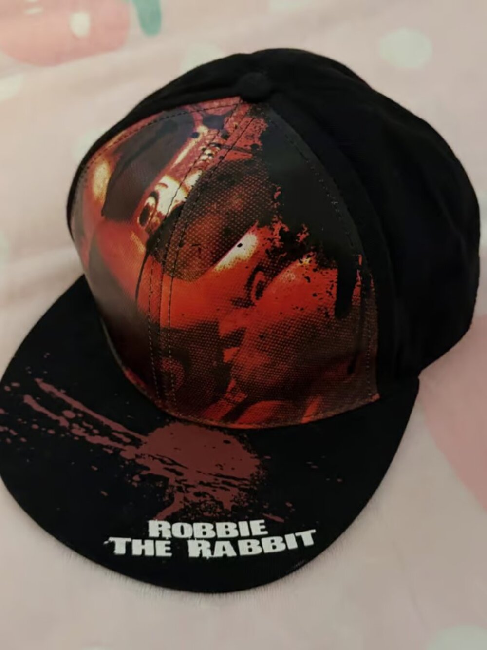 Robbie The Rabbit Silent Hill 3 Blood Splatter Hat